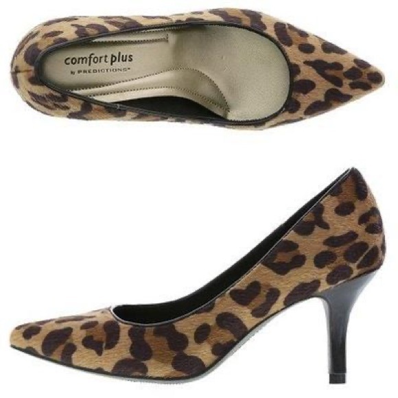 Comfort Plus by Prediction Jaclyn Leopard Print pump - Picture 2 of 5